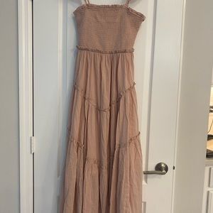 Blush colored dress in medium
